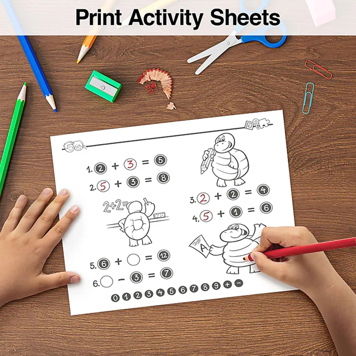 TRU RED Printer Paper, 8.5" x 11", Designed for High-Speed Printers, 92-Brightness, White Color (500 Sheets/Ream) TRU RED