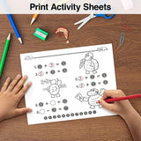 TRU RED Printer Paper, 8.5" x 11", Designed for High-Speed Printers, 92-Brightness, White Color (500 Sheets/Ream) TRU RED