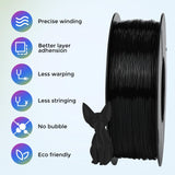 Comgrow TPU Filament, 1.75mm, 95A Soft TPU Flexible 3D Printer Filament Black 1kg (2.2lbs), Dimensional Accuracy +/- 0.02 mm, Fit Most FDM Printer Comgrow