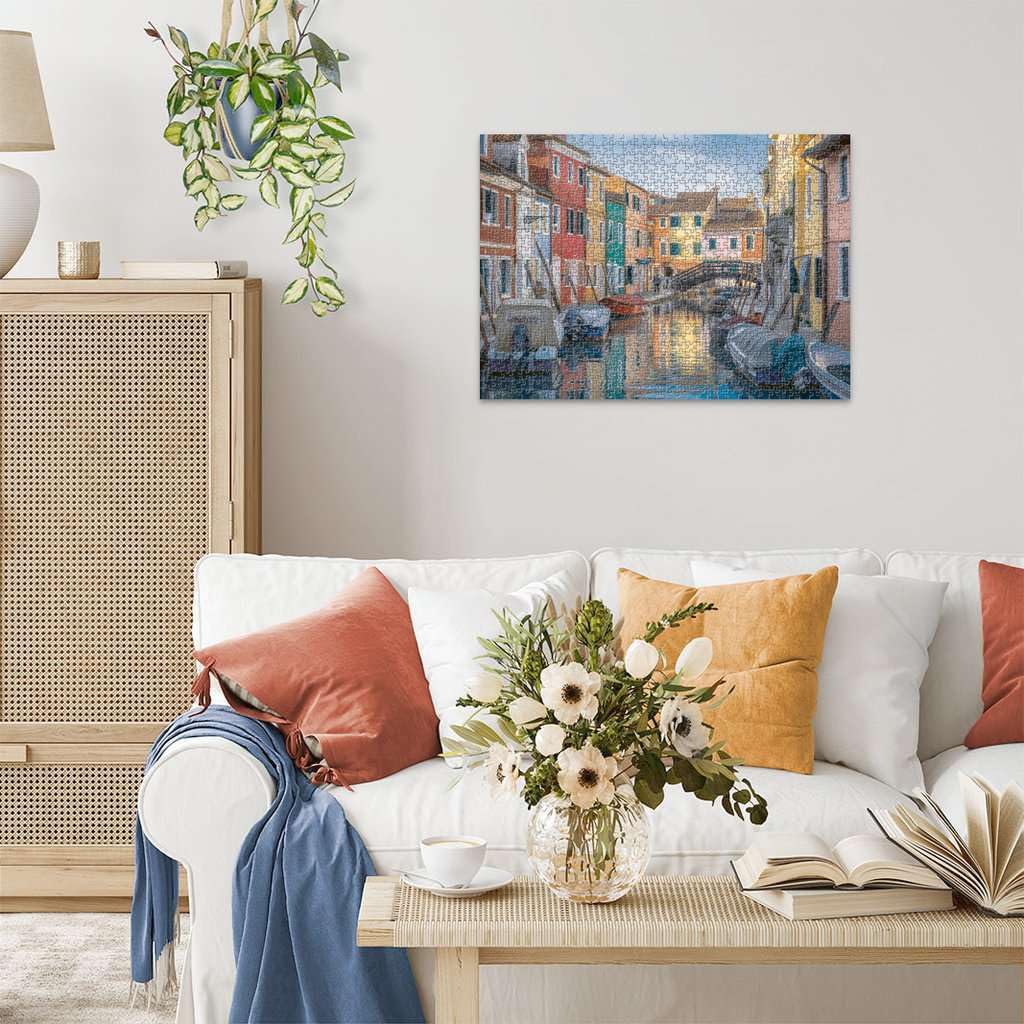 Ravensburger Burano, Italy 1000 Piece Jigsaw Puzzle for Adults | Unique, Pieces | Anti-Glare Surface | FSC Certified, Eco-Friendly | Amazon Exclusive Ravensburger