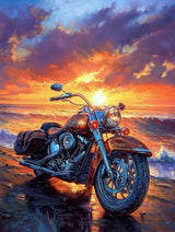 5D Motorcycle Diamond Art 12x16 Inch Full Drill Diamond Painting Kits for Adults & Beginners - DIY Art Crafts for Relaxation and Home Wall Decor 706A Generic