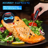 Yacumama Digital Water Thermometer for Liquid, Candle, Instant Read with Waterproof for Food, Meat, Milk, Long Probe Yacumama