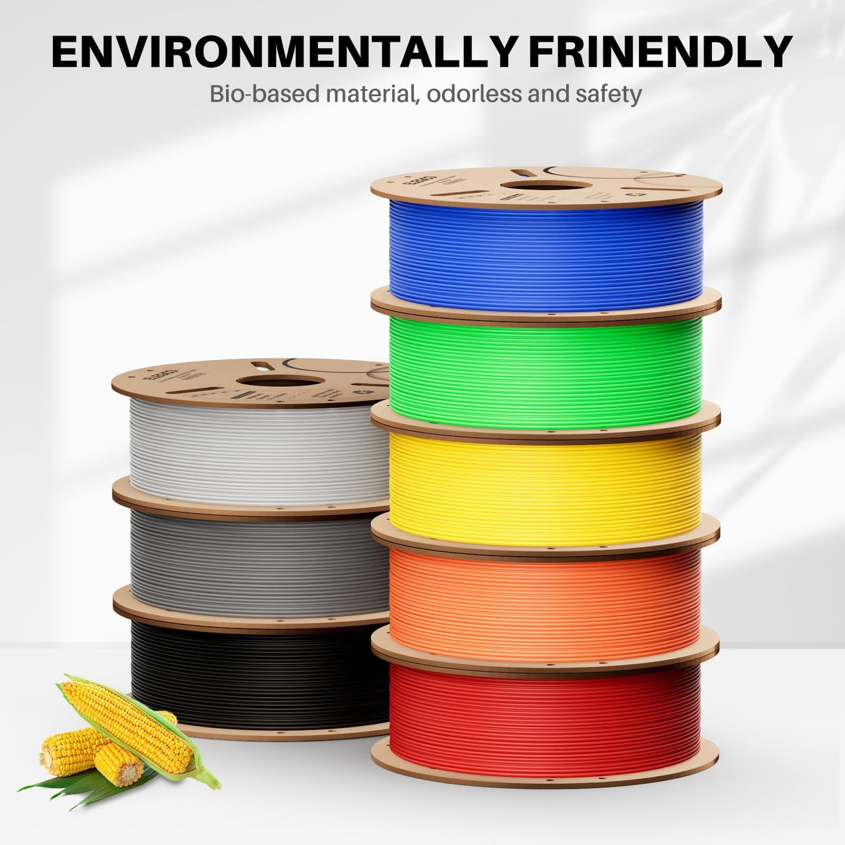 ELEGOO PLA Plus Filament 1.75mm Brown 1KG, PLA+ Tougher and Stronger 3D Printer Filament Pro Dimensional Accuracy +/- 0.02mm, 1kg Spool(2.2lbs) Fits for Most FDM 3D Printers ELEGOO