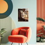 obterie Cat Paint by Numbers Kit for Adults Beginner Books Oil Painting Kit Adult Paint by Number Kits on Canvas DIY Painting for Beginners Art by Numbers for Gifts Home Wall Decor 16x20 Inch obterie