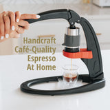 Flair Espresso Maker - Classic with Pressure Kit: Manual Lever Espresso Machine with Stainless Steel Tamper, Pressure Gauge and Carrying Case Flair