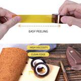 TSSART K15 Heat Tape - Professional Heat Press Tape for Vinyl Sublimation Heat Sublimation Heat Transfer, Oxidation and High Temperature Resistance Residue Free - 4Pack, 0.8 inch x 54FT TSSART