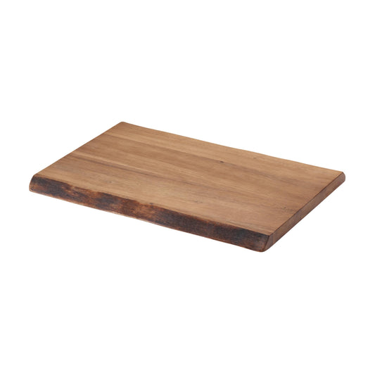 Rachael Ray Pantryware Wood Cutting Board / Wood Serving Board - 17 Inch x 12 Inch, Brown