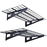 VEVOR 2 x 4 ft Garage Shelving Wall Mounted, 2 Pack Heavy Duty Garage Wall Shelves 500lbs Capacity, Garage Storage Rack Floating Shelves for Shop, Shed, Garage Storage VEVOR