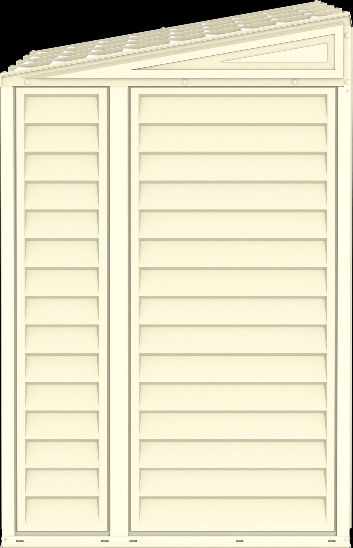 Duramax Sidemate 4'x10' Vinyl Storage Lean to Shed DURAMAX