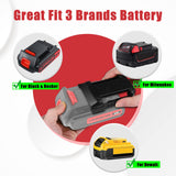 TURPOW Upgraded 3800mAh Replacement for Black and Decker 20V Lithium Battery MAX LBXR20 LB20 LBX20 LBX4020 LB2X4020 LBXR2020-OPE Cordless Power Tools with Wall Mount Holder TURPOW