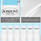 BOUBONI 6 Pack Kids Apron bulk with 2 Pockets Adjustable Chef Art Apron Kids Painting Aprons for Cooking Baking Painting Crafting Grilling Activity（White） BOUBONI