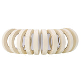 Lichamp Masking Tape 10 Pack General Purpose Beige White Color, 0.75 inch x 55 Yards x 10 Rolls (550 Total Yards), for Painting, Home, Office, School Stationery, Arts, Crafts etc. (3004) Lichamp