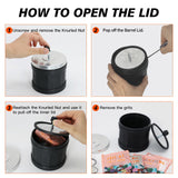 VIYUKI Rock Tumblers Kit - Includes Rough Gemstones, 4 Polishing Grits, Jewelry Fastenings,Operating Instruction, Great Stem Science Kit for Teen VIYUKI