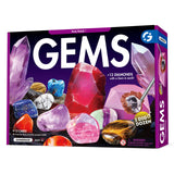 Gamerside Gemstone Dig Kit, Dig Up 12 Real Rocks and Minerals, Buy 2 Get 1 Gem Digging Kit, Toy Geology Archaeology Excavation Kits for Kids Age 6-12 Years, Educational Gift for Boys and Girls Gamerside