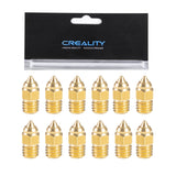 Creality Original 12pcs Ender 3 Series 0.4mm MK Nozzles, for Sprite Extruder Nozzle/Ender 3 S1/Pro/Ender 3/V2/Pro/Max/CR-6 SE/MAX Nozzle, for Ender-3 Serise/Ender-5 Series/Ender 3 Neo Series SQWAN