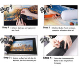 Collectix Premium Felt Puzzle Mat Roll Up - Non-Slip and Beautifully Soft - 3in1 Jigsaw Puzzle Storage for 500, 1000 and 1500 Pieces - Portable Saver, Keeper and Holder Collectix