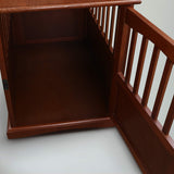 Casual Home Wooden Pet Crate, End Table, Medium, New Walnut Casual Home