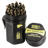 Drill America - D/A29J-CO-PC 29 Piece M42 Cobalt Drill Bit Set in Round Case (1/16" - 1/2" X 64ths), D/ACO Series Drill America
