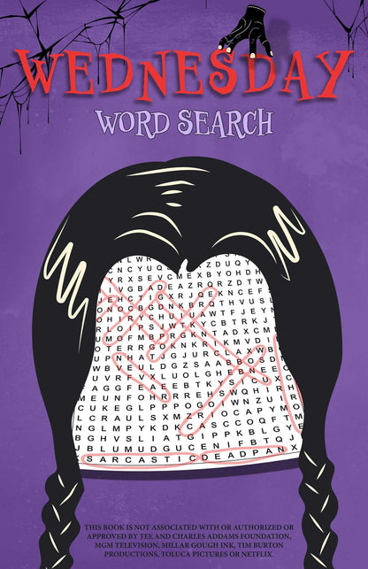 Wednesday Word Search: An Unofficial Activity Book (Unofficial Wednesday Books)