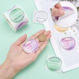 PH PandaHall 2 Inch Candle Stickers, 500pcs Waterproof Scented Candle Labels 4 Colors Handmade Candle Jar Stickers Self Adheisive Candle Labels for Candle Tins, Candle Boxes Packaging PH PandaHall