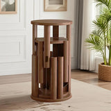 Buzleer Stackable Stools Set of 4, Solid Wood Nesting Coffee Table Saving Space Nesting Side Tables for Kitchen Bedroom Living Room Bar Buzleer