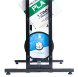 3D Printer Filament Storage Rack 6 Tier Shelves for Filament, Holds 54 Spools of 1 Kilogram Filament (1 Kilogram x 9 Spools x 6 Shelves) WoodArtSupply