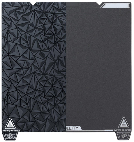 Creality Ender 3 Build Plate Kit Dual-Sided Printing Platform Board Glossy PEO + Matte PEI Plate Build Surface for Ender 3 V3 SE/Ender 3/Ender 3Pro/Ender 3 V2/Ender 3 S1/S1 Pro 3D Printer 235x235mm Creality