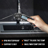 Meat Thermometer Digital, Instant Read Meat ThermometerI for Grill and Cooking, Waterproof Food Thermometer for Kitchen and Outside, BBQ, Turkey, Candy, Liquids, Beef ROUUO