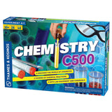 Thames & Kosmos Chemistry Chem C500 Science Kit with 28 Guided Experiments 48 Page Science Guide Parents’ Choice Silver Award Winner, 13.1" L x 2.6" W x 8.9" H Thames & Kosmos