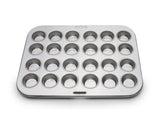 Fox Run Mini Muffin and Cupcake Pan, 10.5 x 13.75 x 1.5 inches, 24 Cup, Stainless Steel Fox Run