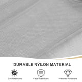 BPS 12' x 14' Gazebo Universal Mosquito Netting Screen Replacement, 4-Panel Screen Walls with Double Zippers for Outdoor Patio, Gray (Mosquito Net Only) BPS