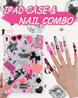 DoDoBeads 1050 Pcs Junk Phone Case Charms Kit, Charms for Customizing Cases, Kawaii Bow, Letter Beads, Nail Accessories, Flatback Pearls, Rhinestones, Cute Aesthetic Decor for Personalization DoDoBeads