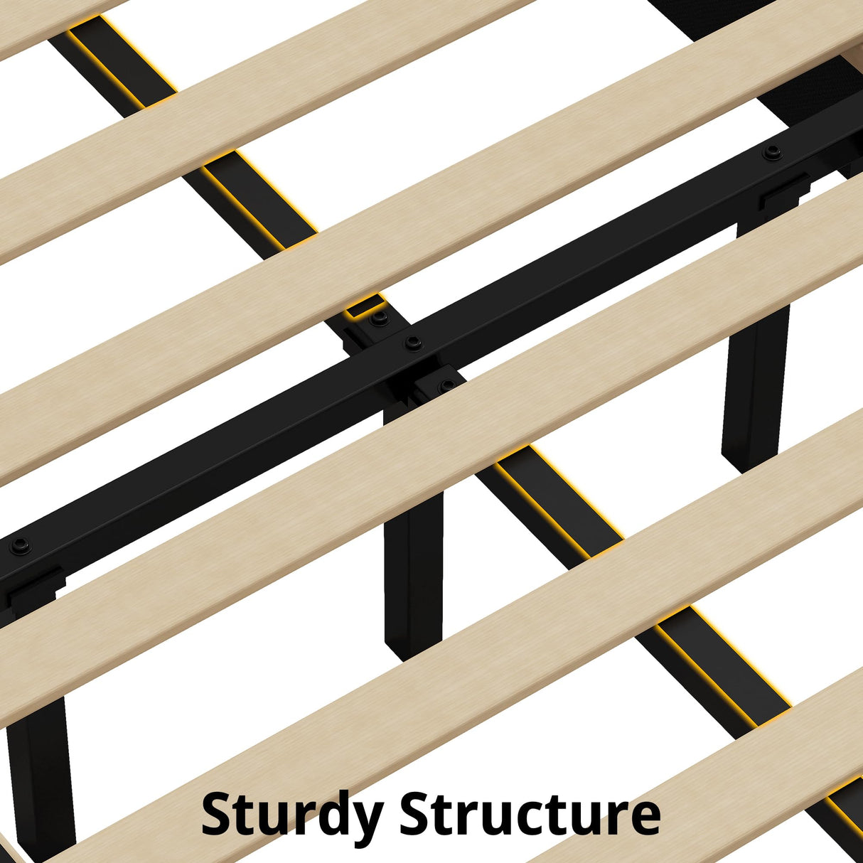 LIKIMIO Twin Bed Frame with Headboard, Velvet Upholstered Platform Bed with LED Light, Solid Wood Slats Support, No Box Spring Needed, Cream LIKIMIO