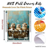 TURGF Dream Catcher 5D Diamond Painting Kit for Adult Beginners, 8x12 inch - DIY Fantasy Diamond Painting for Home Living Room Wall Art Decor and Holiday Gift TURGF