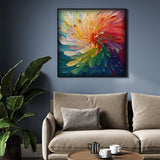 Impossible Puzzle for Adults 1000 Pieces, Rainbow Art Painting Difficult Puzzle, Colorful Gradient Jigsaw Puzzle, Hard Challenge Puzzle for Adults PICKFORU