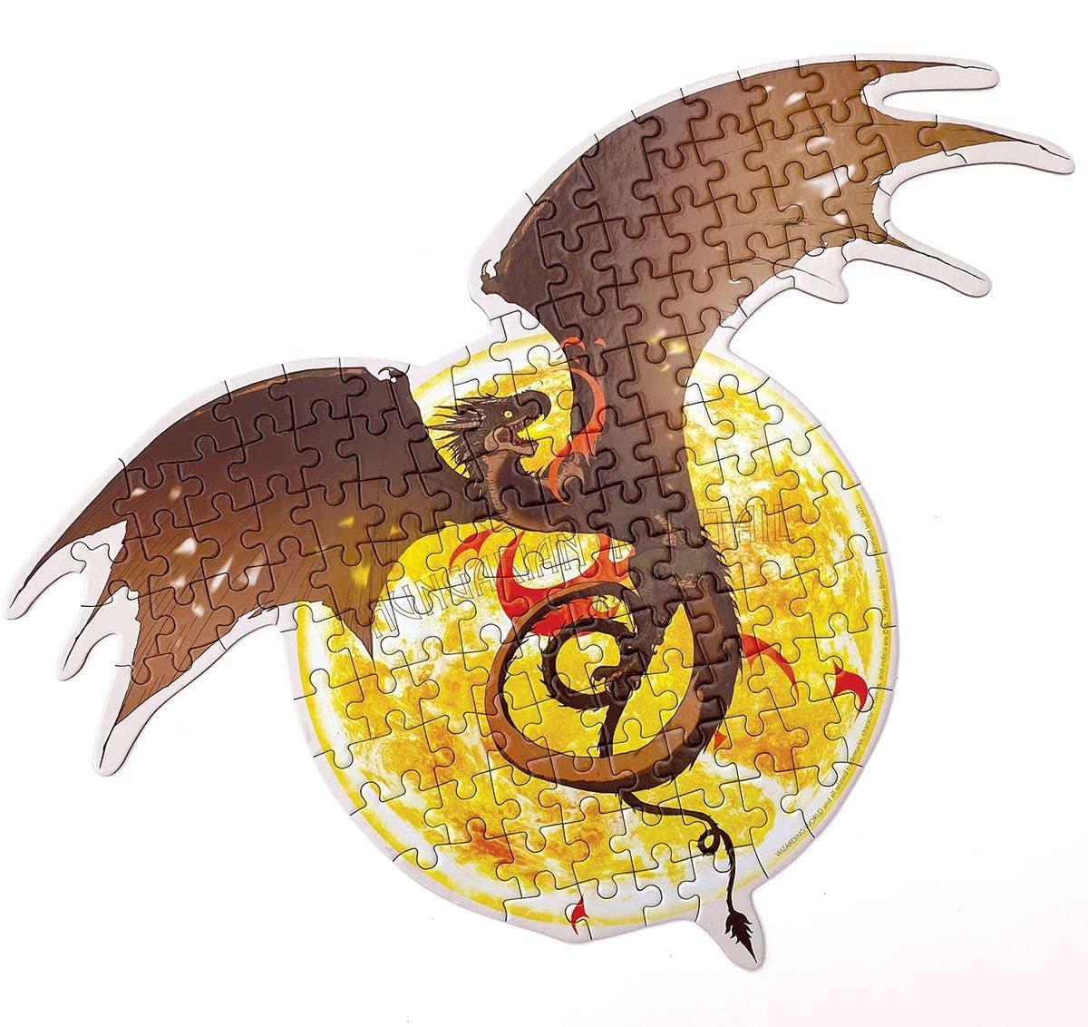 Paper House Productions Harry Potter Set of Four 120-piece Mini Puzzles in Storage Box - Magical Beasts Paper House Productions