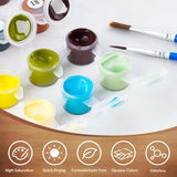 NiArt Paint by Numbers for Adults Beginners, DIY Paint by Numbers on Canvas for Kids, Oil Painting Kits for Gift Home Wall Decor, 10 Brushes and Acrylic Paint,16x20 Inch,(Pearl-Earring Cat, Unframed) NiArt