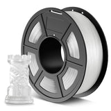 SUNLU Clear ABS Filament 1.75mm 3D Printer Filament, Highly Resistant Durable, Heat Resistance, Excellent Toughness, Compatible with 99% FDM 3D Printers, 1kg Spool (2.2lbs), Transparent SUNLU
