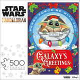 Buffalo Games - Star Wars - : Galaxy's Greetings - 500 Piece Jigsaw Puzzle for Adults -Challenging Puzzle Perfect for Game Nights - Finished Size is 21.25 x 15.00 Buffalo Games