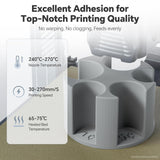 DEEPLEE PETG 3D Printer Filament 1.75mm 1KG, Dimensional Accuracy +/- 0.02 mm, High Toughness & Impact Resistance PETG Filament Fits FDM 3D Printers, Black Deeplee