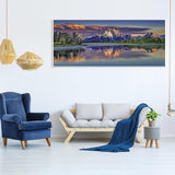 JATOK 5D Diamond Painting Kits for Adults DIY Large Mountain Full Round Drill (35.5 x 15.7 inch) Crystal Rhinestone Embroidery Pictures Arts Paint by Number Diamond Art Kits for Home Wall Decor JATOK