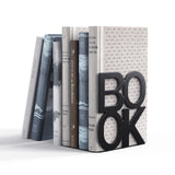 Book Ends,BookEnds Supports for Bookrack Desk,Bookend are Used for Books, Unique Appearance Design,Heavy Duty shikaman