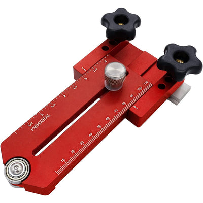 ViewReal Extended Thin Rip Jig Table Saw Band Saw Jig Table Saw Fence Guide Compatible With Most Router Table Band Saw, Table Saw Accessories For