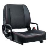 TICSEA Universal Forklift Seat,Tractor Seat with Adjustable Back,Safety Belt and Operator Position Switch,Excavator Skid Loader Backhoe Dozer Telehandler TICSEA
