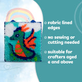 LatchKits Latch Hook Kits for Kids – Kids Crafts, Arts and Crafts, Yarn Art, Wall Hanging & Mini-Rugs, Craft Supplies, Pre-Cut Yarn, Easy to Follow Pattern, Hook Included, Arts & Craft, Ages 6+ LatchKits