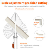 GARTOL Multifunctional Trunking/Miter Shears for Angular Cutting of Moulding and Trim, Adjustable at 45 To 135 Degree, Hand Tools for Cutting Soft Wood, Plastic, PVC, with Replacement blades GARTOL