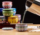 Arxinor Empty 2.5 oz Candle Tins Candle Jars 28 Pcs 28 Patterns, Candle Making Kits, with Wicks, Wick Holders & Stickers Arxinor