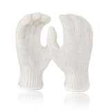 GSAFEME 12 Pairs Cotton Glove Liners for BBQ, Cooking, Grilling, Food Handling - Safety Work Gloves Hand Saver, Large GSAFEME