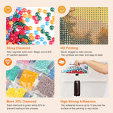 Anuver Diamond Painting Kits for Adults, Sunset Landscape 5D DIY Diamond Art Kits for Beginners, Full Drill Diamond Painting Kits for Home Wall Decor, 12x12 Inch Anuver