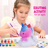 Paint Your Own Unicorn Lamp Kit, Art Supplies Arts & Crafts Kit, Painting kit for Kids 6-12, Arts and Crafts for Kids Ages 8-12, Toys Girls Boy Birthday Gift Ages 3 4 5 6 7 8 9 10 11 12+ LAOESE